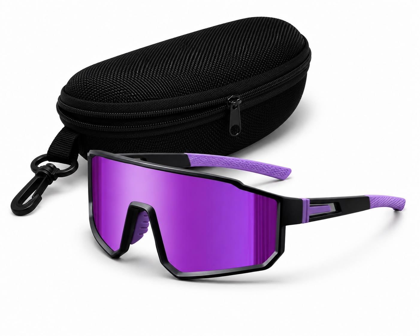 ArrowMax Sports Sunglasses for Men & Women with Hard Protective Case | UV400 Protection Mirrored Lens | Cycling, Running, Driving, Cricket, Trekking & Outdoor Sports Eyewear-picture-28