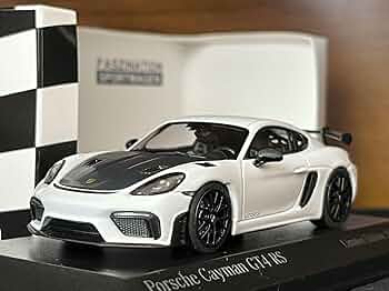 ミニチャンプス　ポルシェ　ケイマン　GT4 ホワイト　1/43 ミニカー Amazon | ミニチャンプス 1/43 ミニカー 718 ケイマン GT4 2020