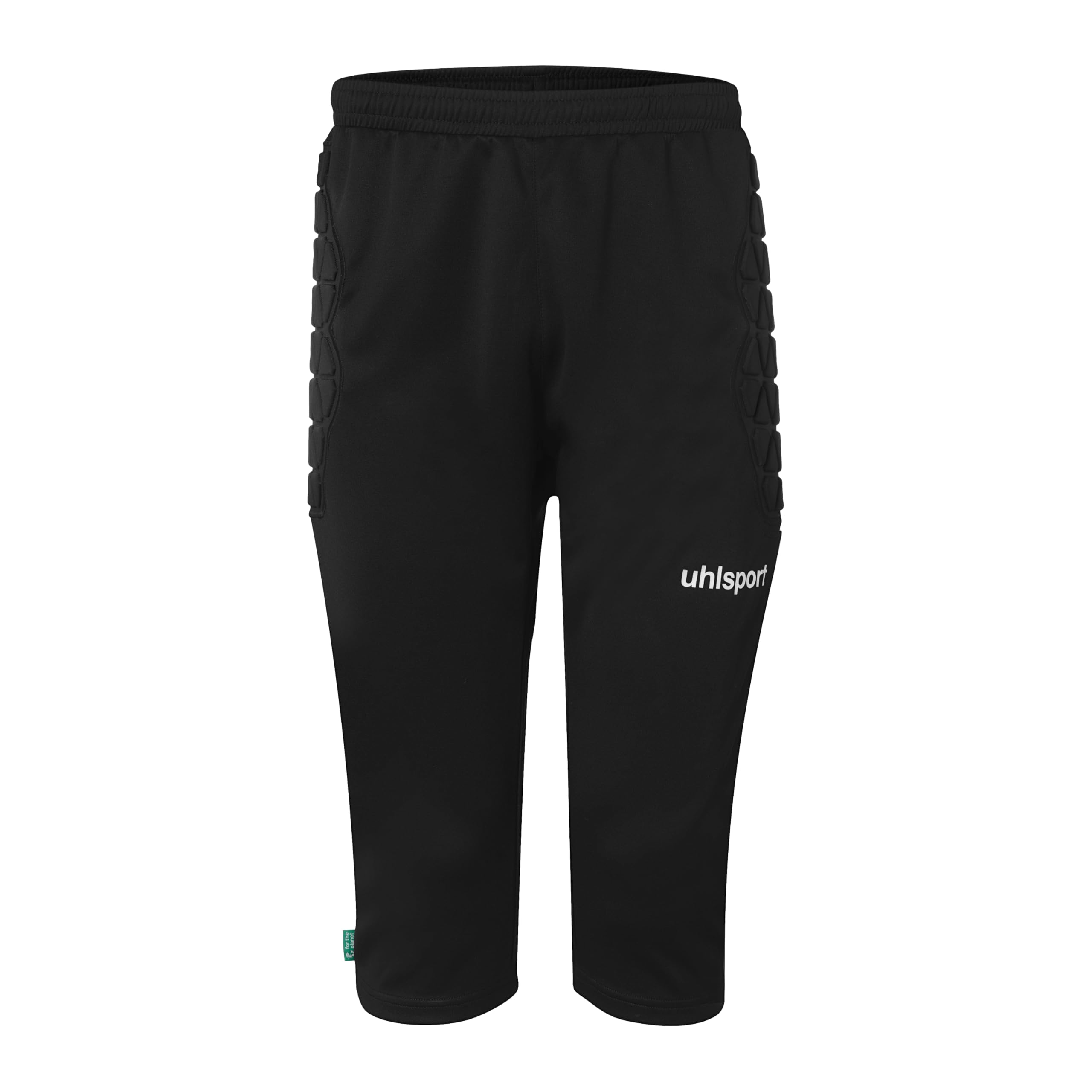 uhlsport Anatomic Pantalones para Portero - Pantalones Cortos Acolchados de 3/4 para porteros de fútbol