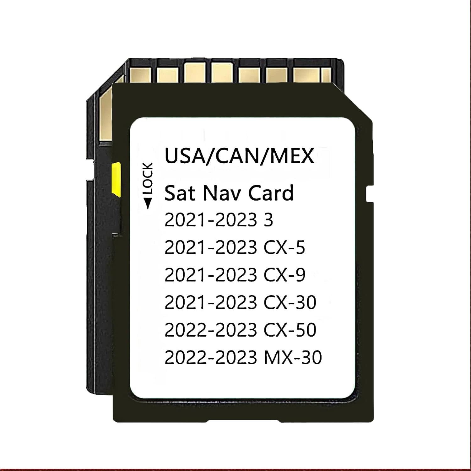 Latest Upgraded Version Navigation SD Card for Mazda 3/CX-5/CX-9