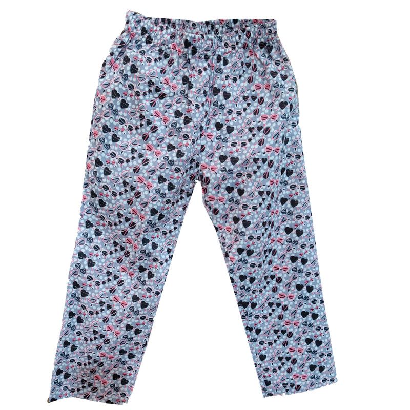 mininest Full Sleeves Pure Cotton Blocked Printed Unisex Night Suit | Night wear | Sleep Suit for Kids - Grey (4-5 Years) 1