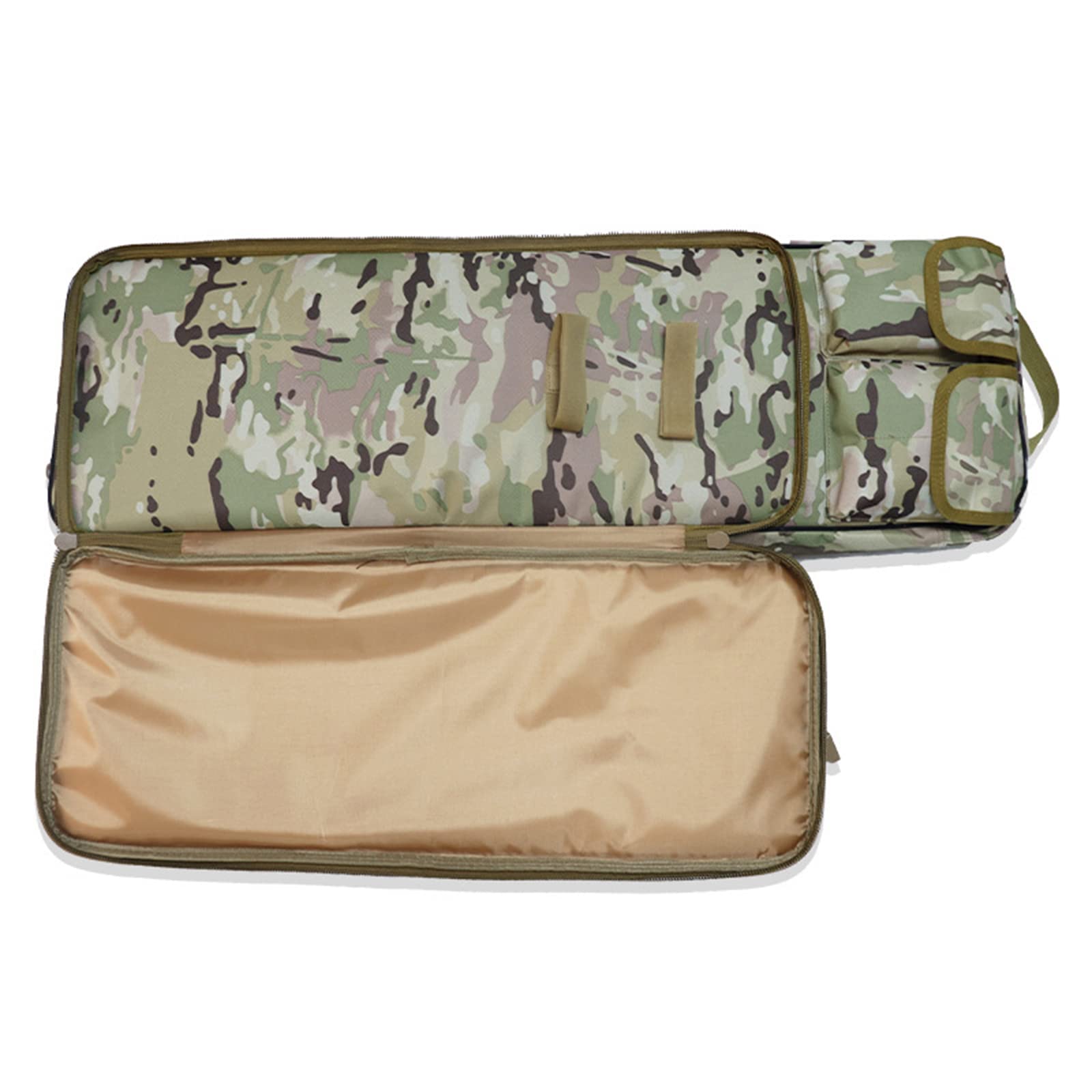 Sac a Dos Fusil Housse De Transport Airsoft,Housse de Transport pour Fusils à Air Fusils De Chasse,Chasse Rembourée Sac,Oxford Stockage,Stockage et Transport,Noir,120cm/47.2in
