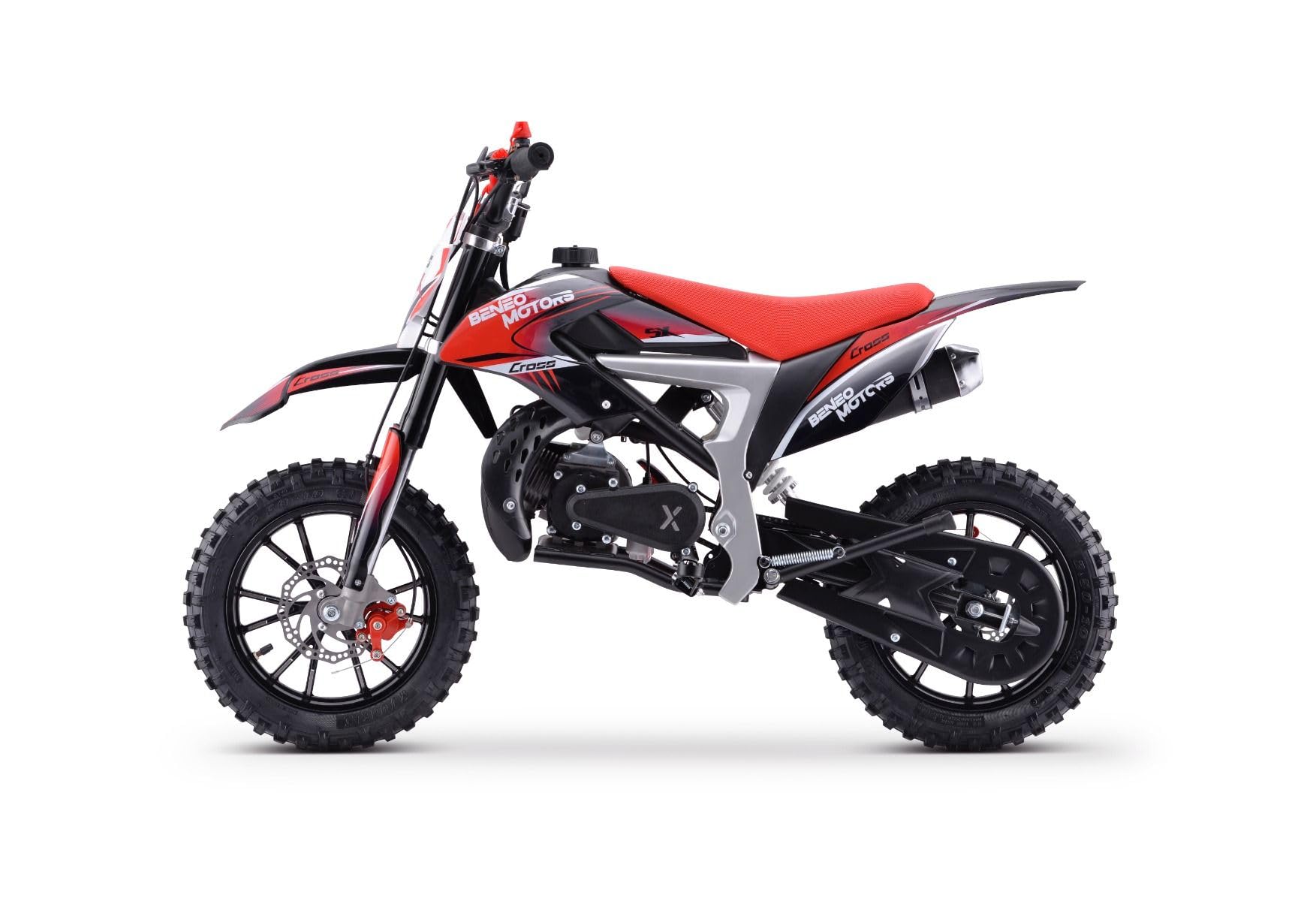 Moto-Cross pour Enfants Beneo Motors Cross SX Rouge - 50cc