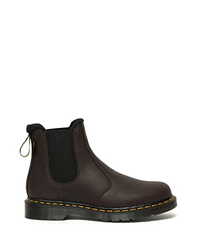 Image of Dr. Martens, 2976 Leather Chelsea Boot for Men and Women, Cherry Red Smooth, 14 US Women /13 US Men