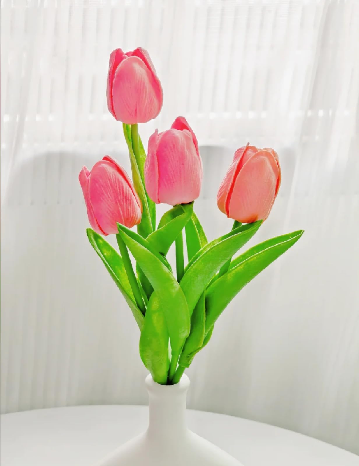 Stithej Pre-Printed Cross Stitch Kit Tulip 11CT for Adults Beginners