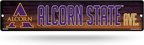 Miniatura 44 de NCAA Rico Industries Placa de calle de plástico Placa de calle de plástico de 4" x 16" Color del equipo,Alternativo,Champ,man