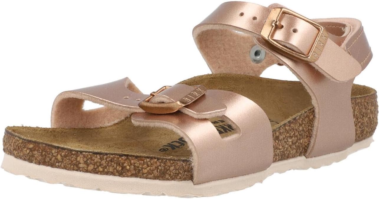 Birkenstock unisex-child Rio Hook and Loop (Toddler/Little Kid/Big Kid)