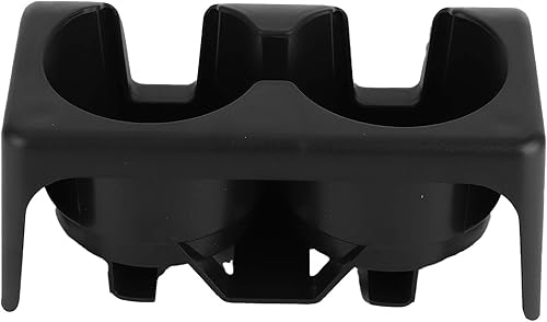 Miniatura 8 de Acouto Soporte para taza de asiento de banco, inserto de portavasos doble, almacenamiento de bebidas, apto para 2004-2012, negro
