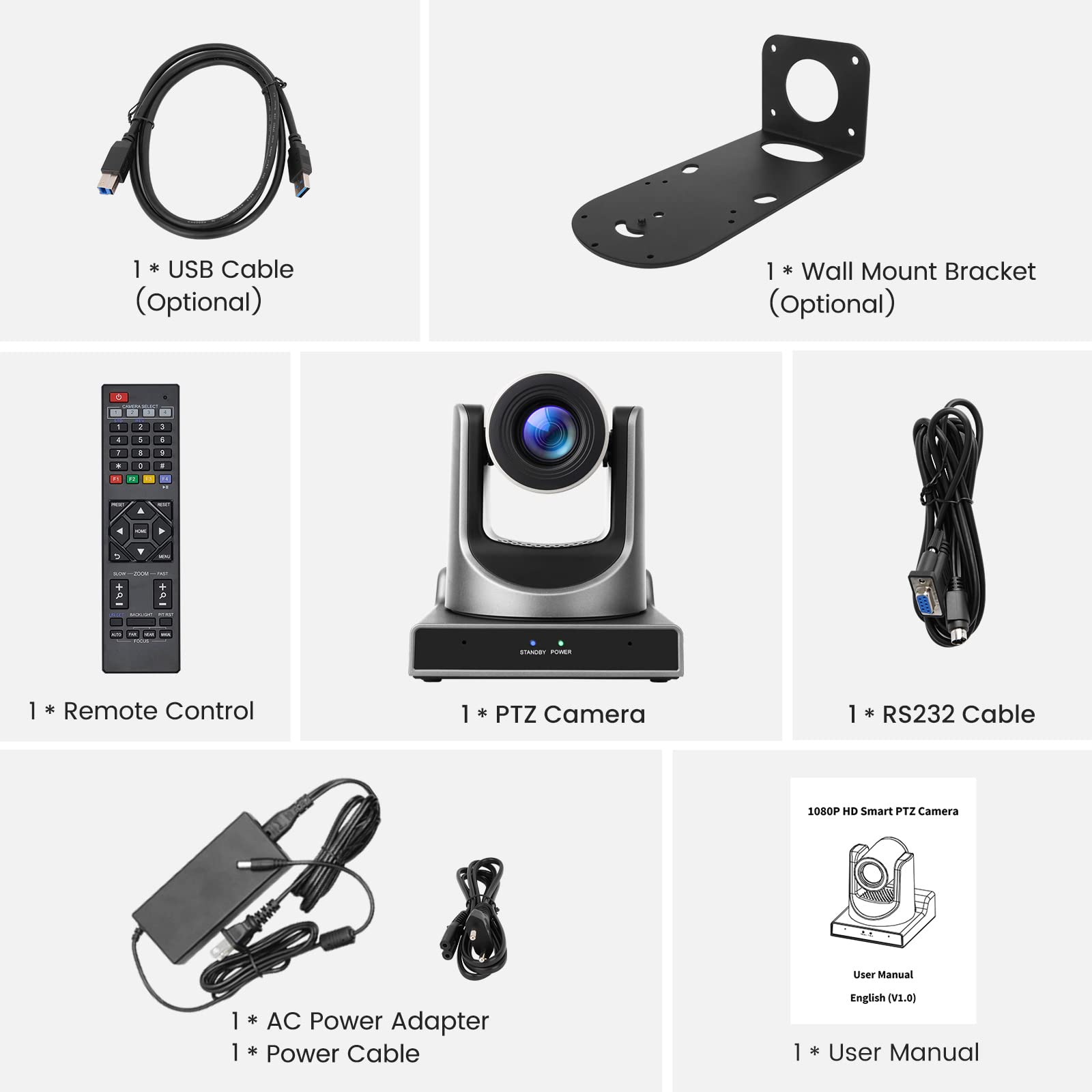 Amazon.com : ADKIDO PTZ Camera, 30X SDI Camera Support Optical