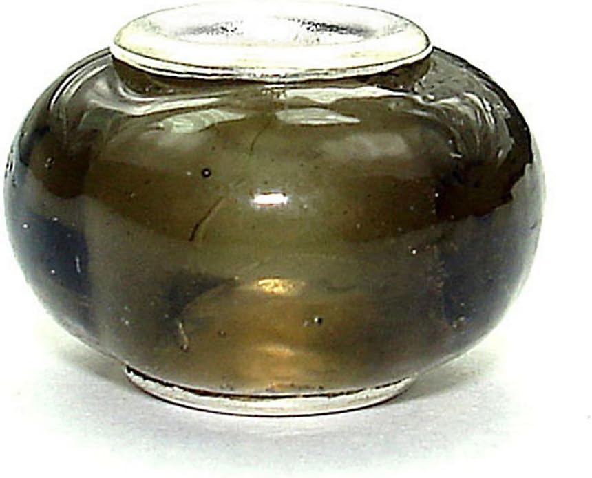 Coastal Collection Silver Glass Beads (3 Pack) - Black Truffle