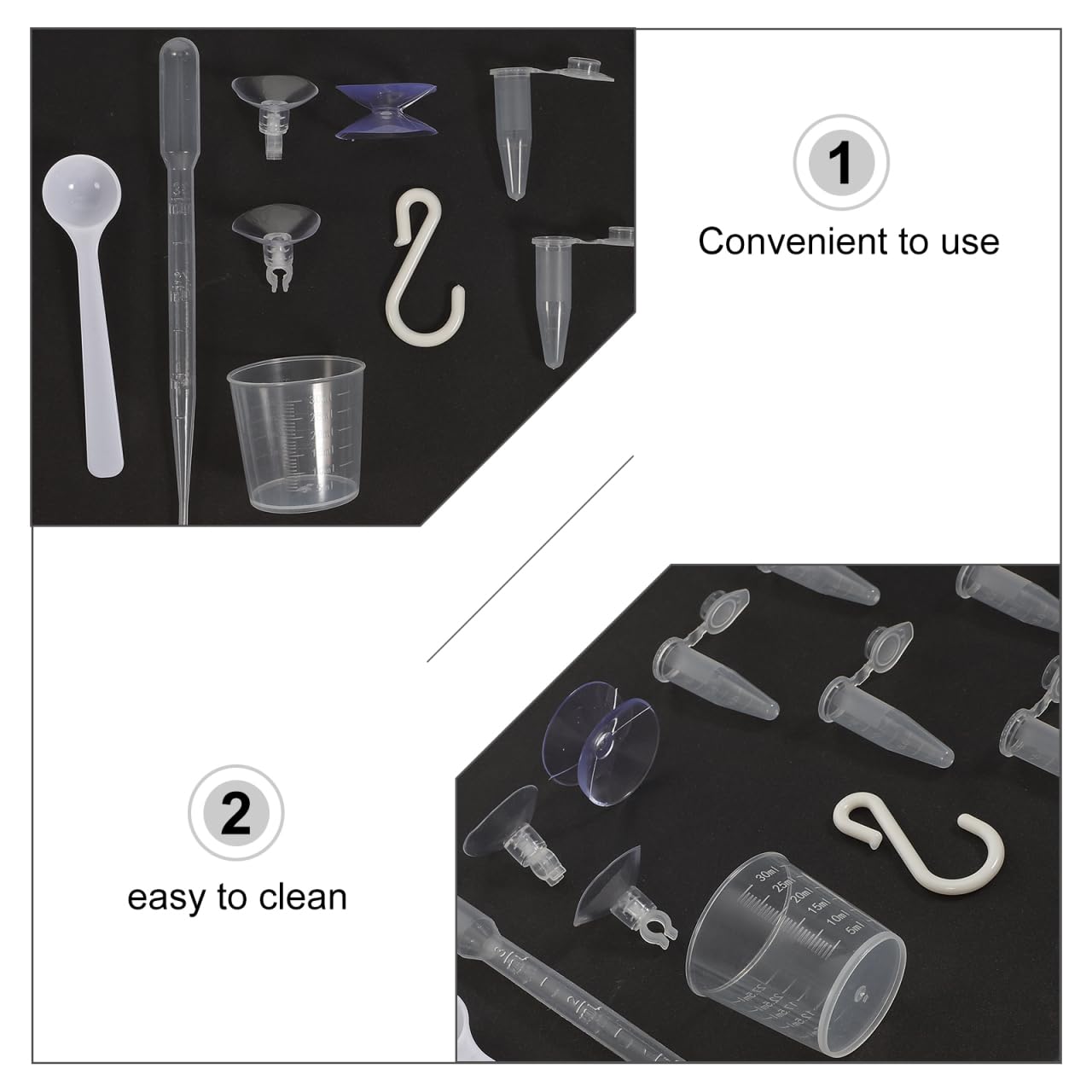 minkissy Brine Shrimp Incubator with Suction Cup for Aquarium Artemia Eggs Hatchery Breeding Tank Tool 6.1 X 2.4 X 2.4 Inch Easy to Clean and Use - Image 3