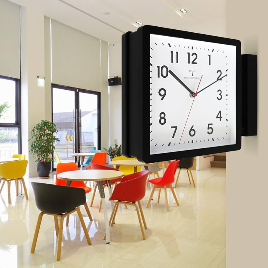 Amazon.co.jp: ベスタイム(BESTIME) RC295A 両面壁掛け時計 掛け時計