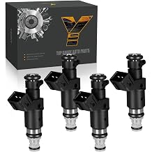 Fuel Injectors FJ484 fit for Honda 2003-2007 Accord 2005-2009 CR-V 2003-2011 Element 2.4L L4, fit for Acura 2005-2006 RSX 2.0L L4, 842-12290, 16450RAAA01, 16450RADL61 4