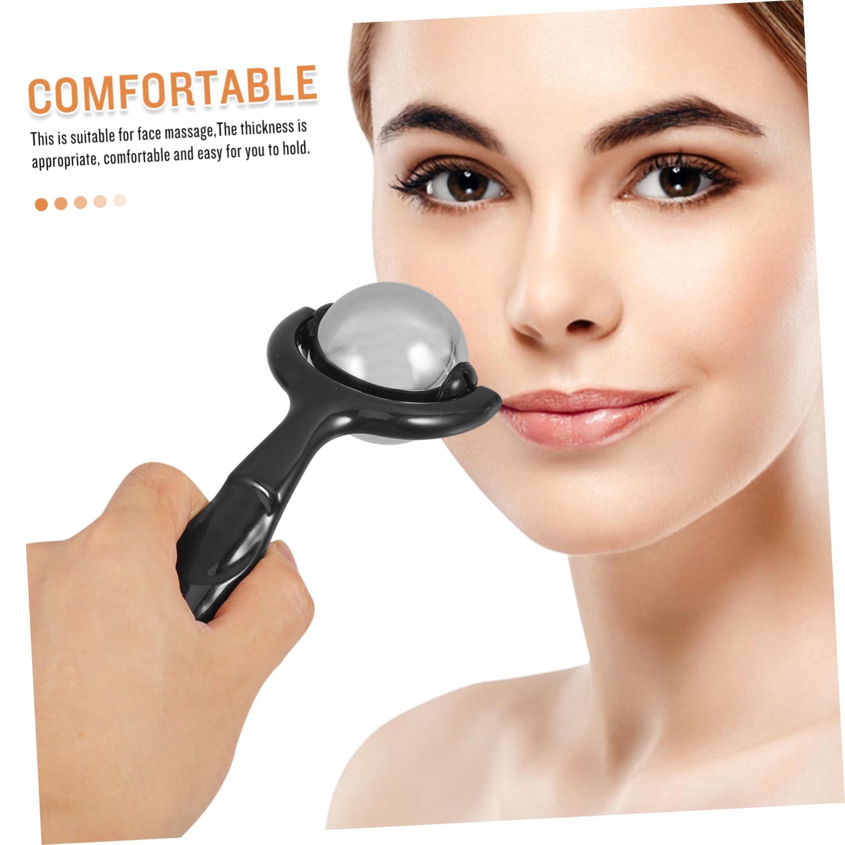 5stücke Gesichtsmassage Roller Handlicher Guasha Roller Für Effektive Gesichts Und Augenmassage Hautstraffung Und Faltenreduzierung