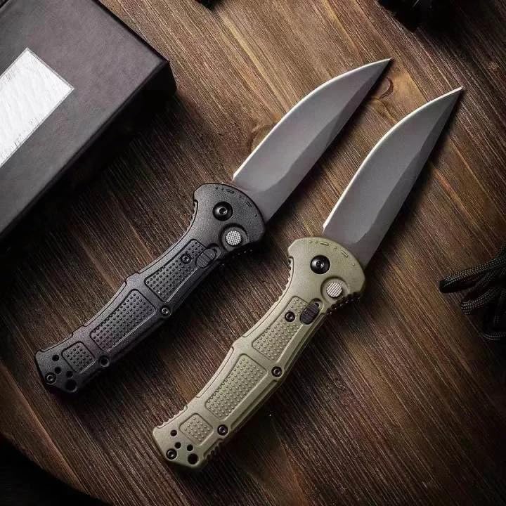 Image of Outdoor Self Defense Pocket Knife, 9070 Pocket Folding Knife, D2 Steel Blade Non-Slip Fiberglass Handle, EDC Multi-Functional Sharp Tactical Knife for Outdoor, Tactical, Survival and EDC