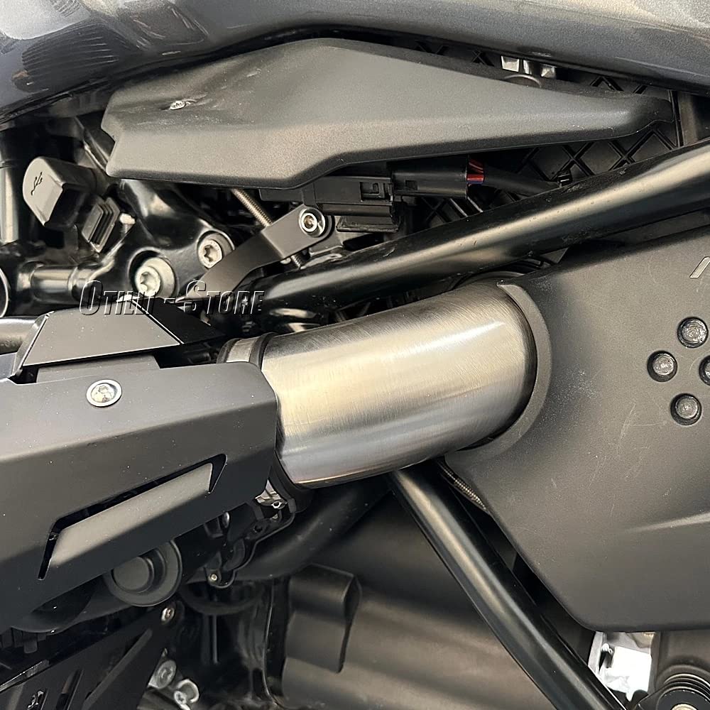 Neu für BMW R NINE T R9T Urban Pure Scrambler Motorrad Exhaus Edelstahl Lufteinlass Schutzabdeckung Guard R nineT r9t
