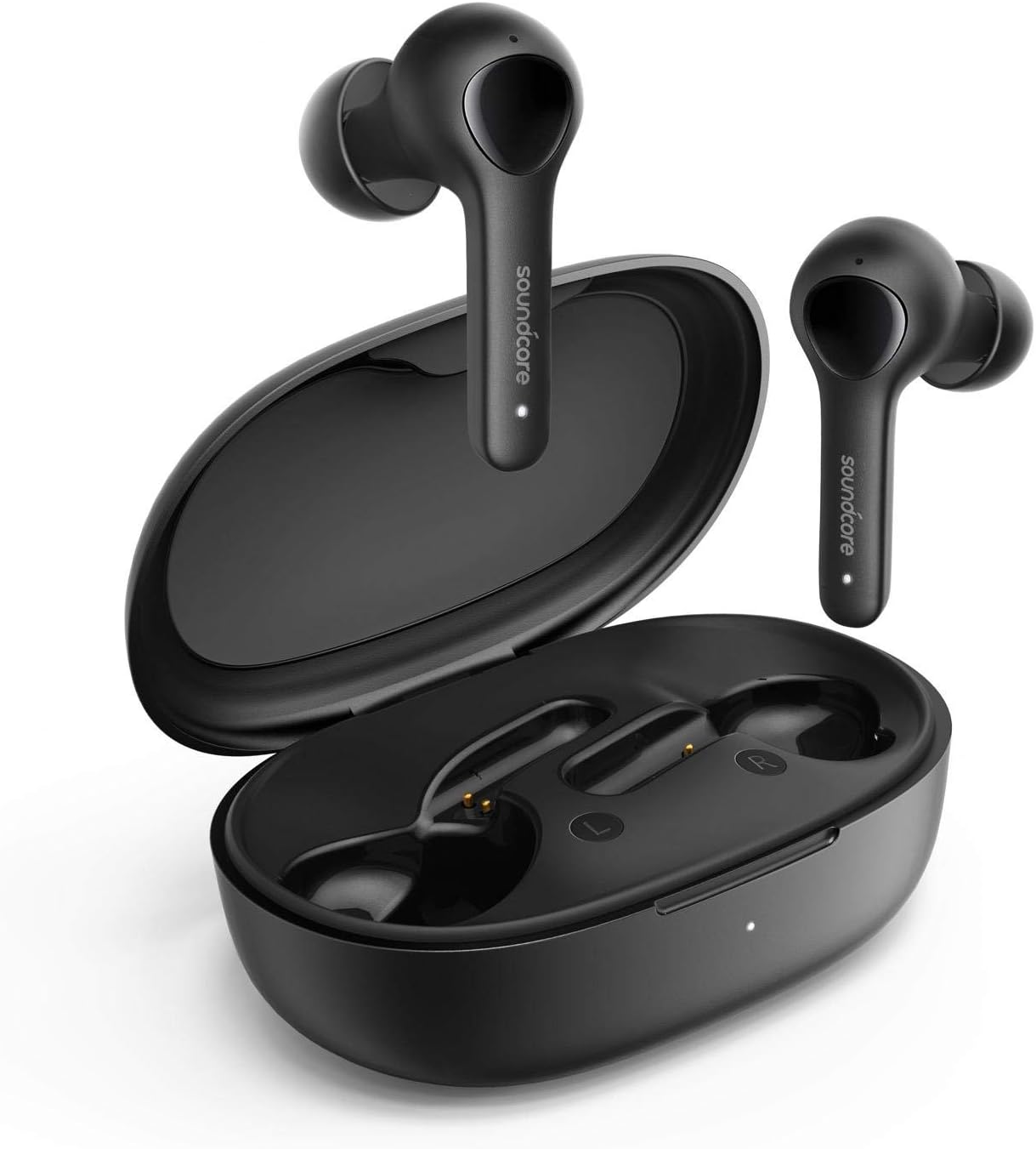 Anker Soundcore Life Note True Wireless Earbuds with 4 Microphones, CVC 8.0 Noise Reduction, Graphene Drivers for Clear Sound-Black (Renewed)