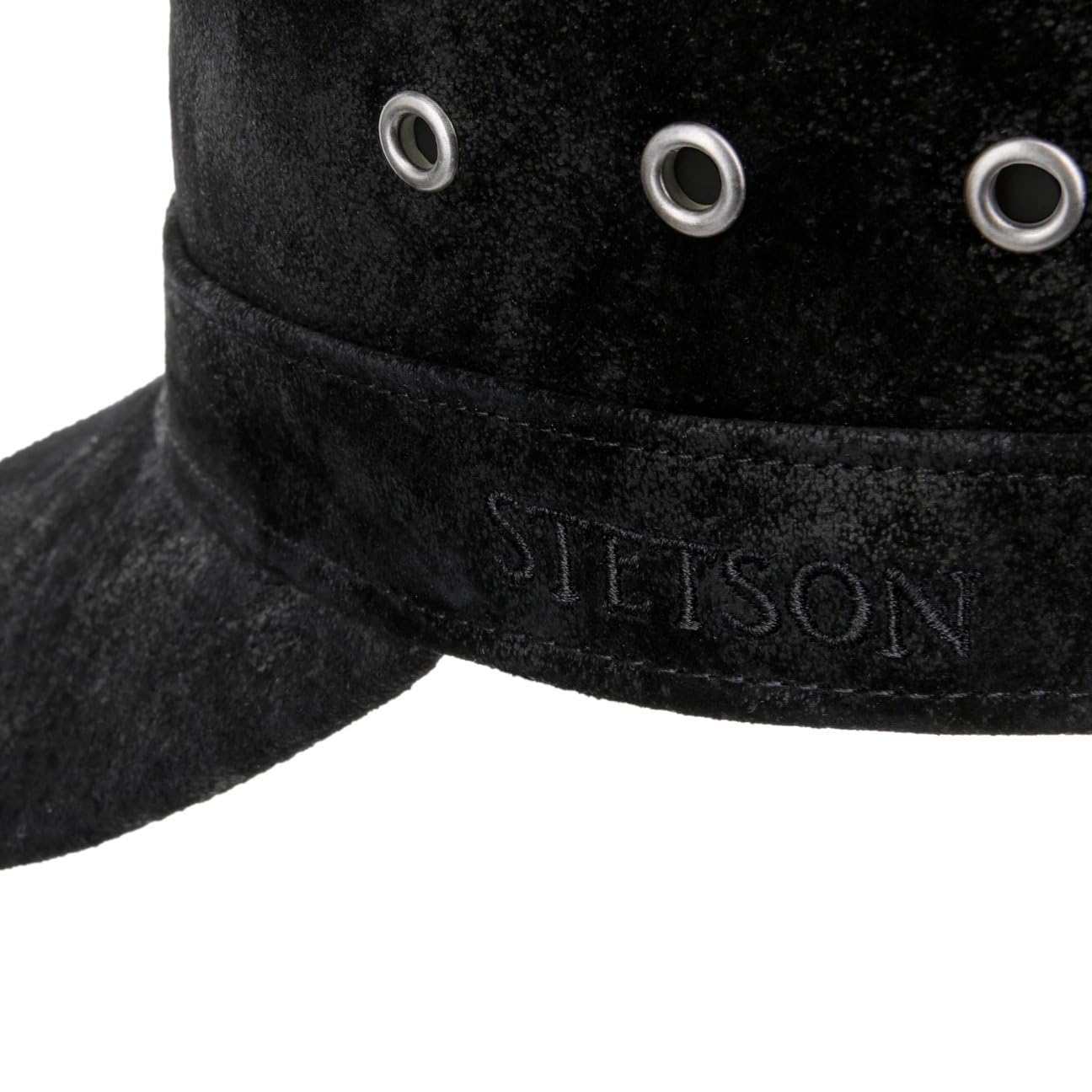 Stetson Raymore Pigskin Army Cap Military Urban Cap Leder Herren Damen Frühjahr Sommer