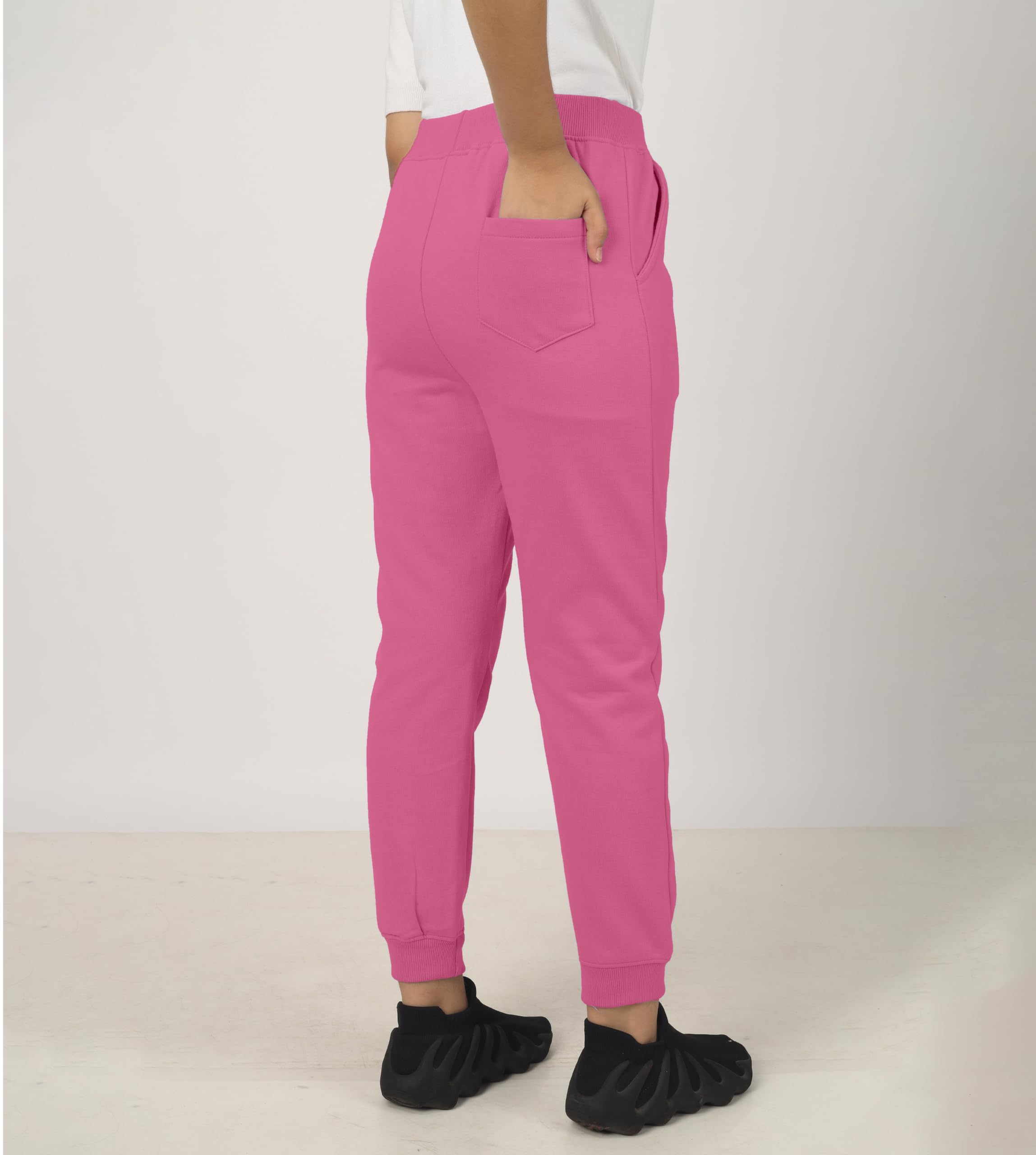 KYDA KIDS Mädchen Sweatpants aus Baumwolle mit regulärem Druck, für Freizeit, Laufen, Training, Walking, 1 Stück