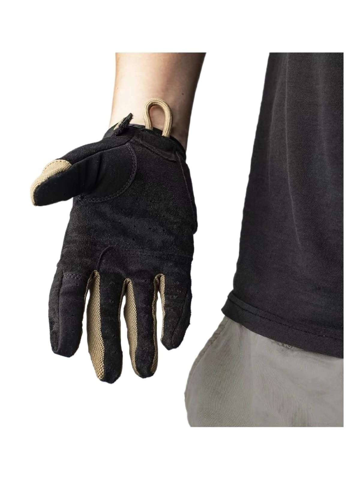 Genérico Guantes for Actividades al Aire Libre: Transpirables, Ligeros, Antideslizantes y compatibles con Pantallas táctiles for Acampar y Montar en Bicicleta.