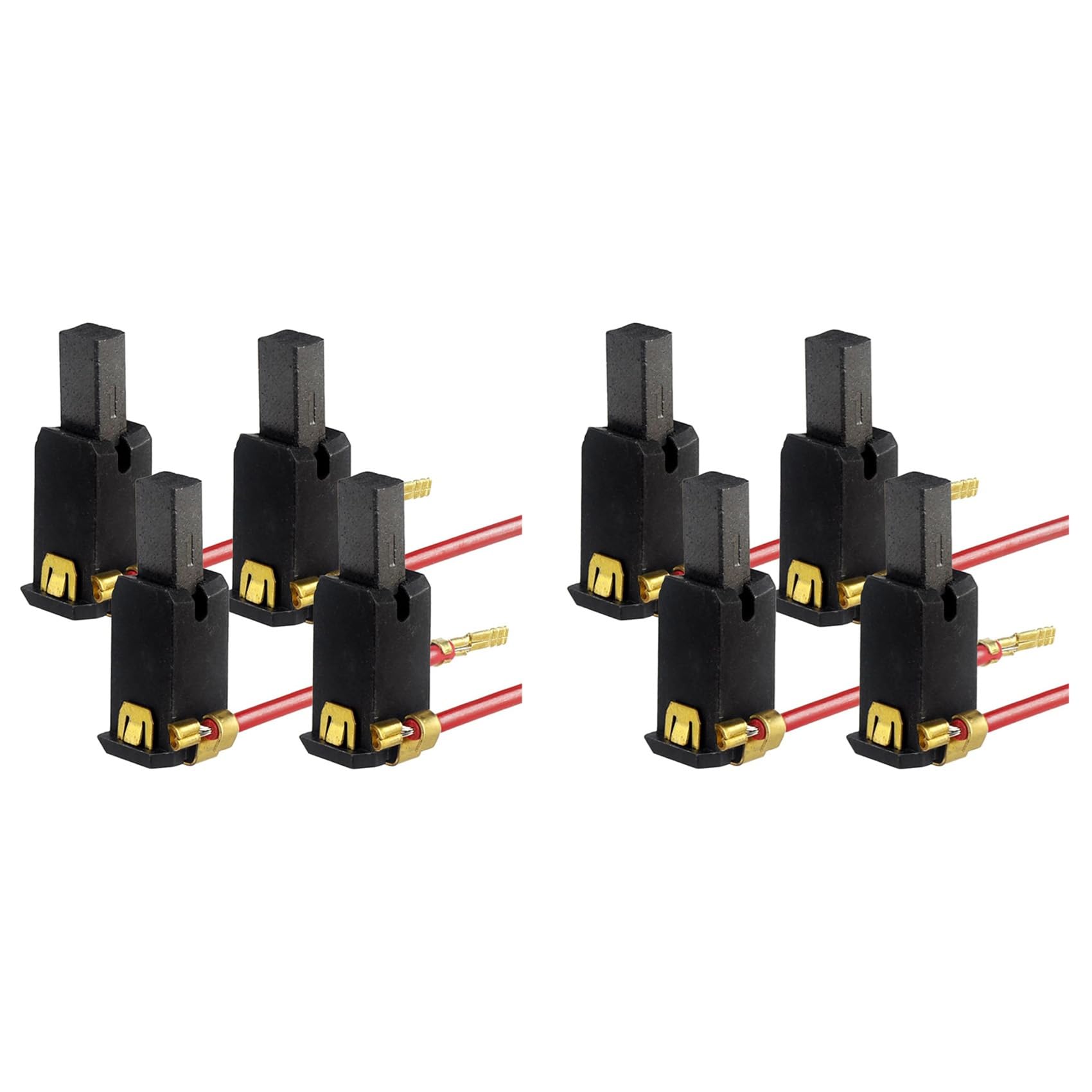 Ctrlzs 8Pcs N292059 Carbon Brush Box Assembly Fits For Sander Brush Box N421468 Cmew231dwe6411 Dwe6411k We6420 Dwe6421 Dwe6423