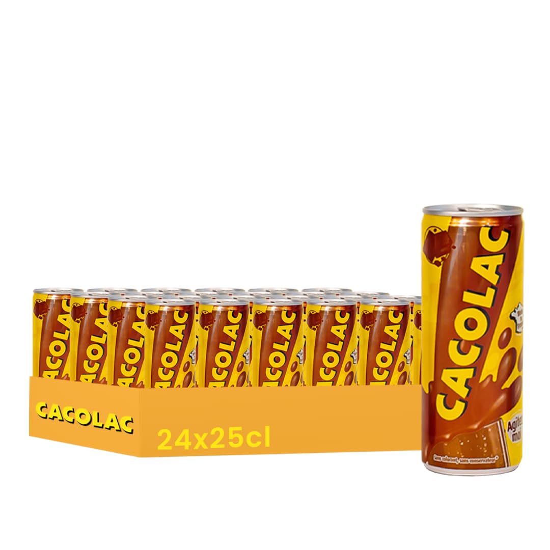 CACOLAC 24x25 cl en canette Boisson lactée au Chocolat