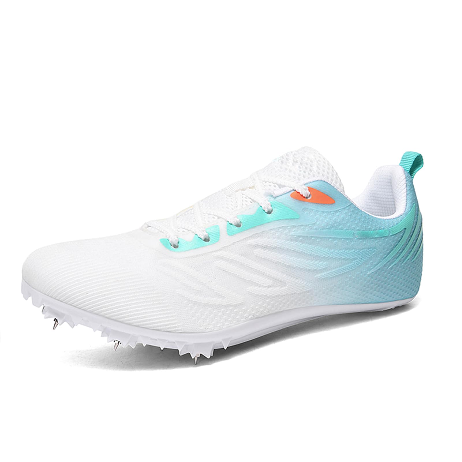 Buty do lekkoatletyki, buty do biegania uniseks, męskie damskie lekkoatletyka 8 kolców do paznokci, wygodne trampki do sprintu, biegania, skoków