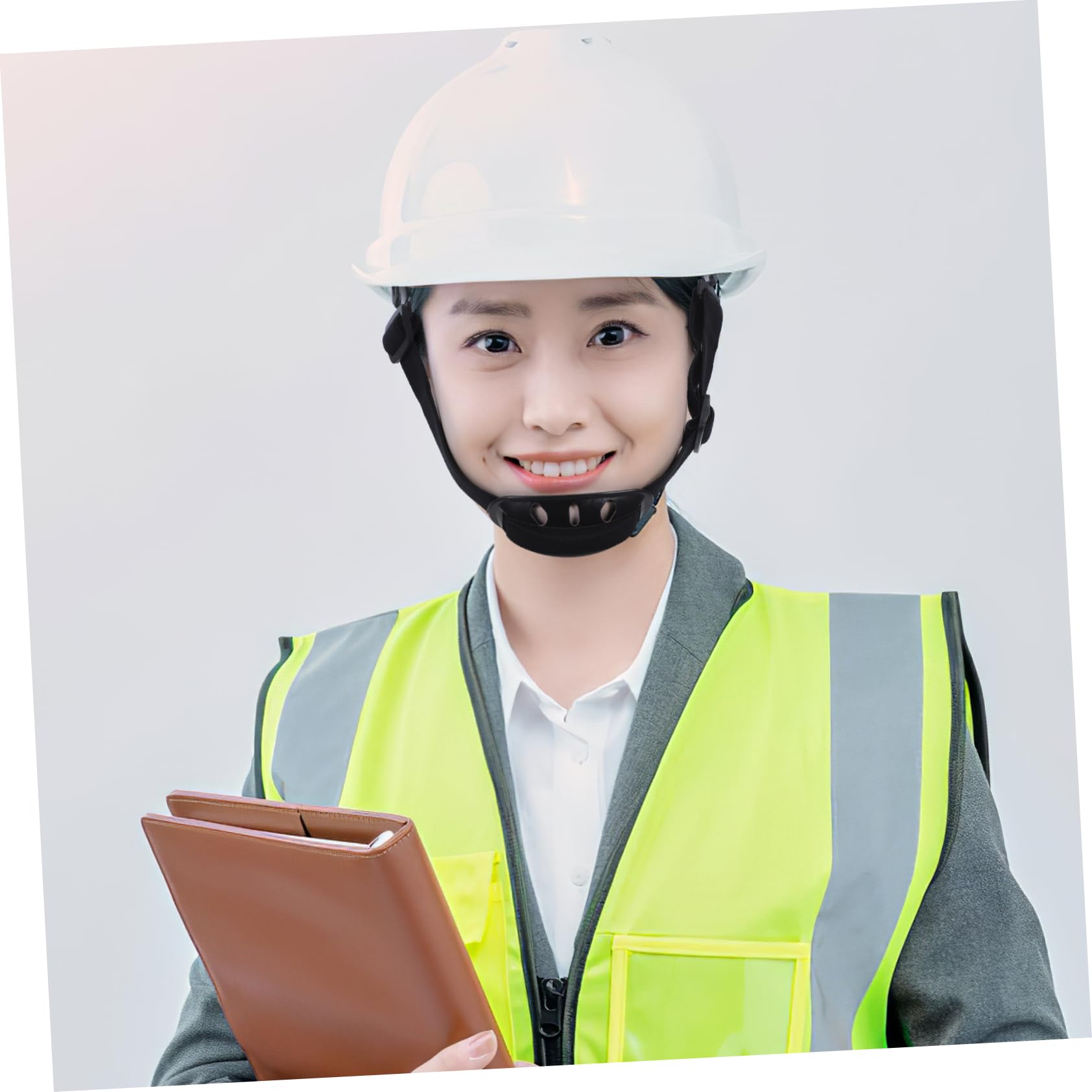 NUOBESTY Sicherheitshelm Kinnriemen Teilig Verstellbar Und Langlebig Kompatibel Mit Meisten Helmen Schützt Sorgt Für Einen Sicheren Halt Beim Arbeiten Und Bauprojekten