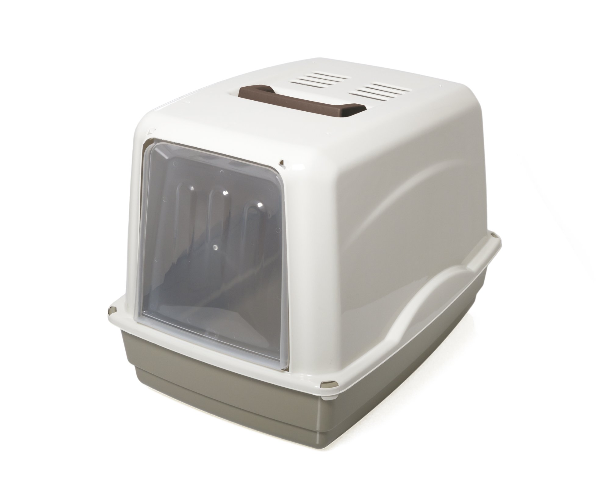 Vicky Hooded Litter Tray for Cats – 54 x 39 x 39cm