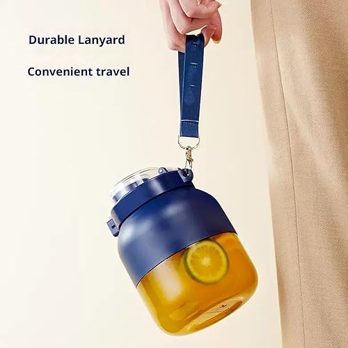 Miniatura 5 de Mini licuadora Japón, licuadoras personales portátiles para batidos y batidos con taza de 17.7 onzas líquidas, recargable USB-C, autolimpieza para