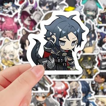 Amazon.co.jp: アークナイツ ステッカー シール Logos W