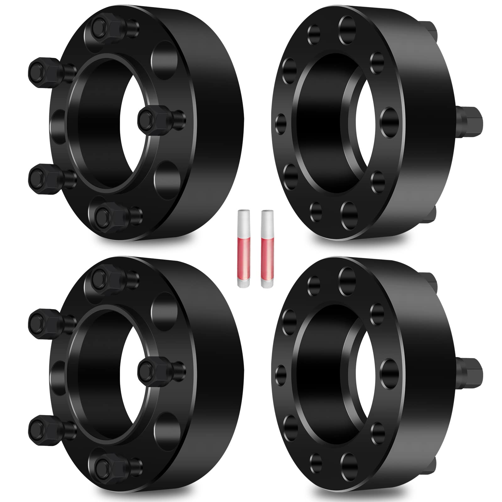 SCITOO 4X 5x150mm Hubcentric Wheel spacers 2" 5x150 to 5x150 110mm 14x1.5 Studs fit for toyota Sequo