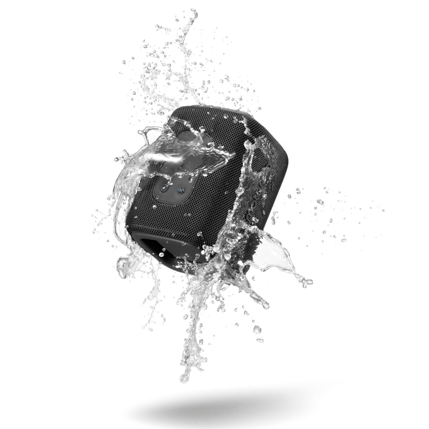 Motorola Sound - Enceinte Bluetooth 5.3 ROKR 300 - Enceinte Portable sans Fil 7W - Enceinte compacte IP67, résistante à l'eau et à la poussière - Durée 12h, Noir