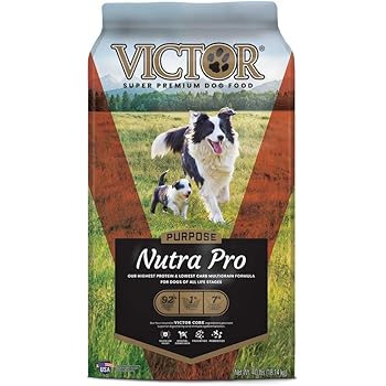victor hero dog food 50 lb bag