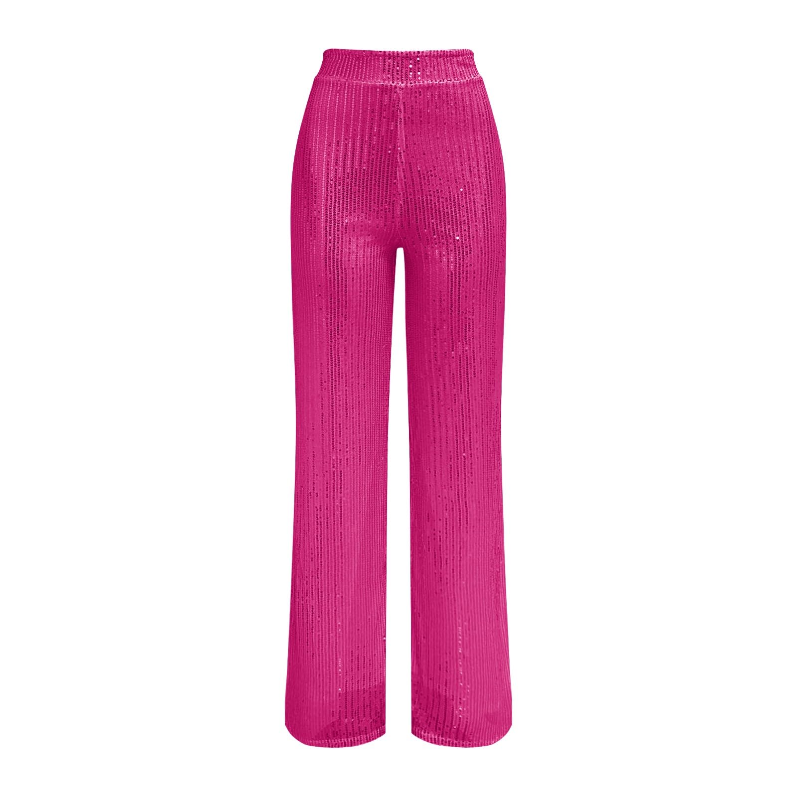 Pantalones elegantes para mujer, elegantes pantalones palazzo para mujer, pantalones deportivos con cintura elástica, pantalones culotte moldeadores con corte recto, pantalones de tela elásticos