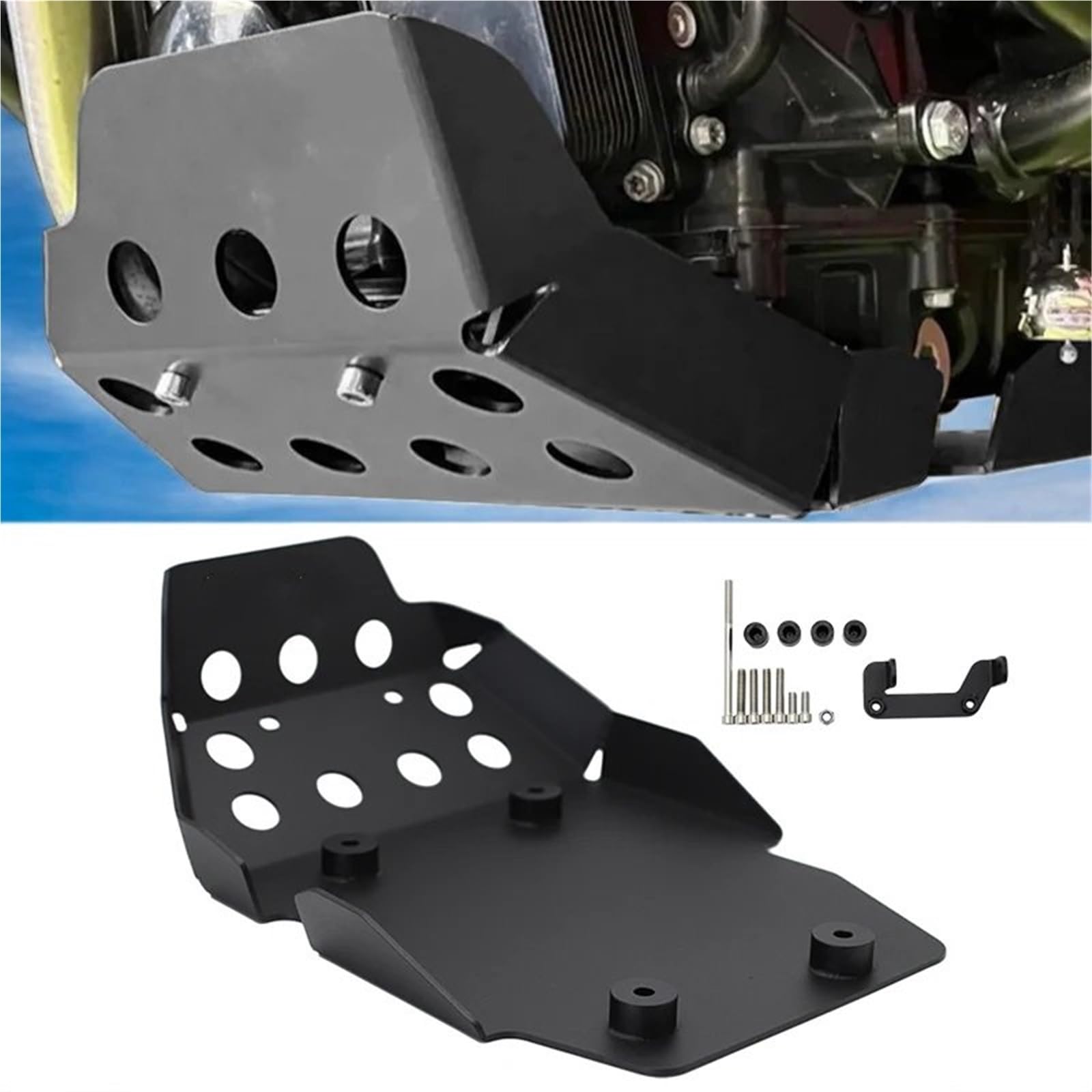 Per Bmw F800GS Avventura F700GS F650GS 2008-2018 Copertura di protezione Web della piastra paramotore inferiore antispruzzo base copertura motore Motociclette protezioni motore