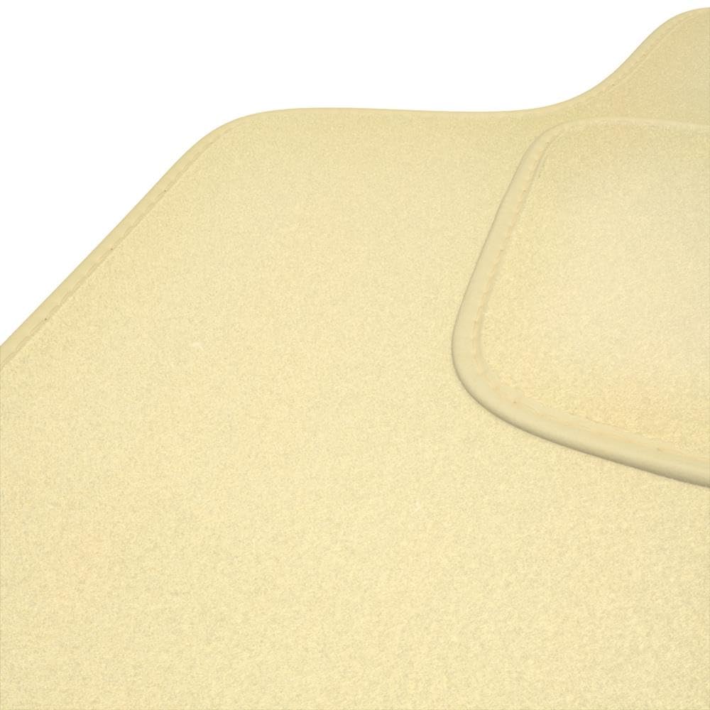 Set Tappetini Anteriori In Velluto Su Misura Per Smart Roadster (2003-2005) | 2 Pezzi, Spessore 7 Mm, Rinforzo Pedale
