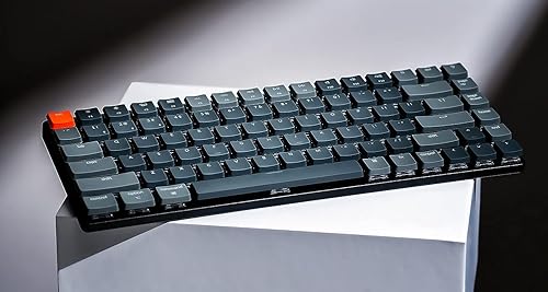 Miniatura 3 de Keychron K3 Teclado mecánico inalámbrico ultra delgado con 75% de diseño, compacto, intercambiable en caliente, 84 teclas Bluetooth RGB LED