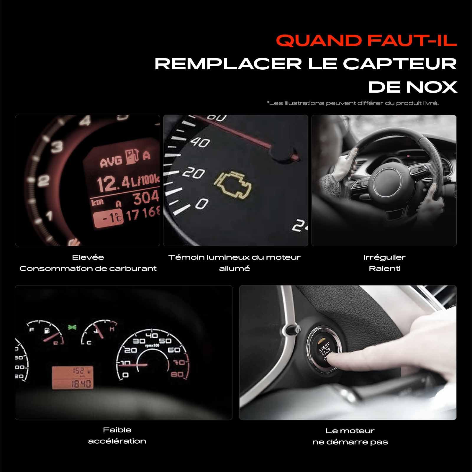 Frankberg Capteur NOx à 5 broches A0009053109