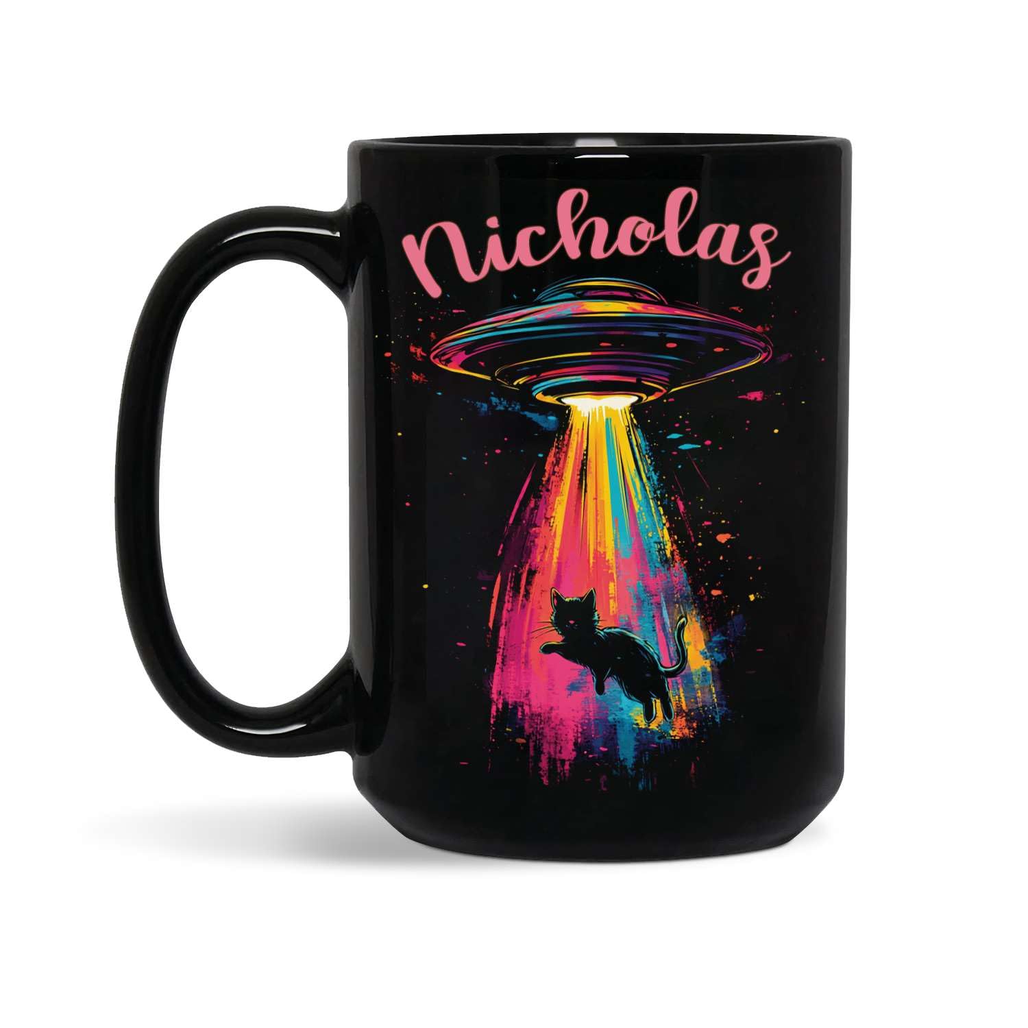 Custom Alien Spaceship Mug, Funny Outer Space ...
