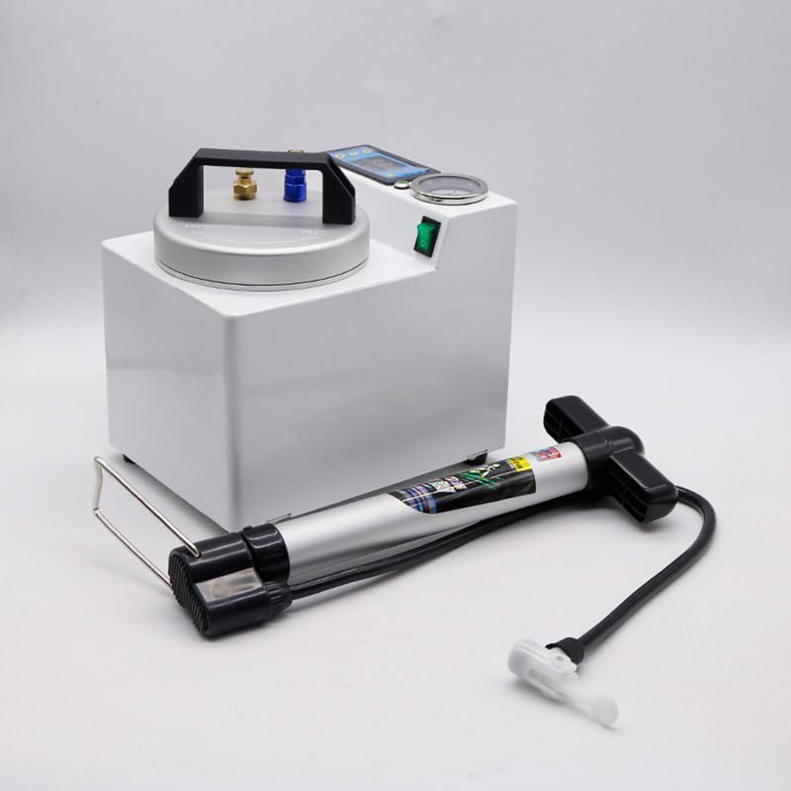 Unité De Polymérisation sous Pression De La Résine 65W 4 en 1 Base De Prothèse Autoplaçante pour La Restauration D'implants Polymérisateur De Laboratoire