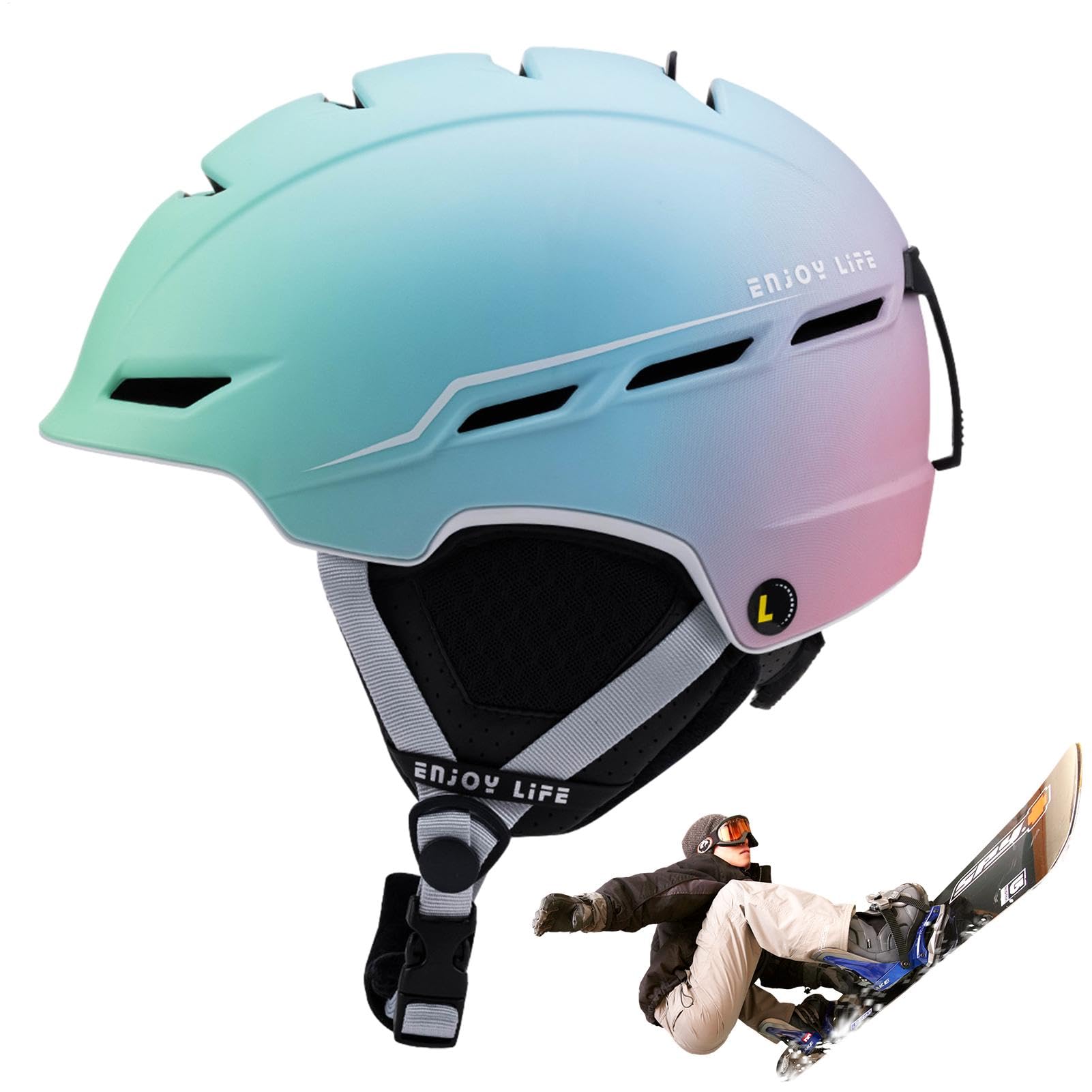 Ski-Kopfschutz, Snowboard-Gesichtsschutz Leichter Kopfschutz für