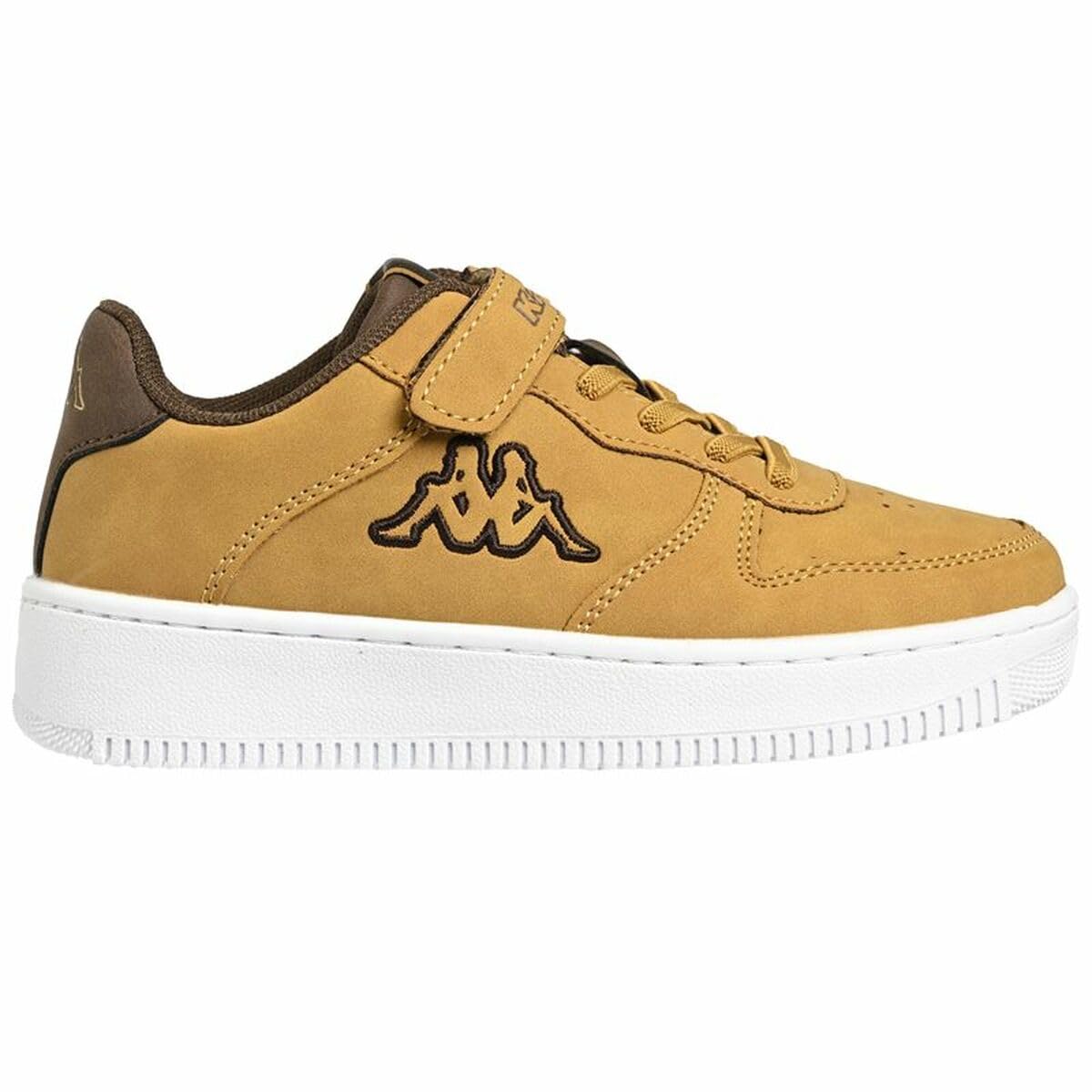 Kappa Zapatillas Deportivas para niño con el Logo Maserta 4 EV en Color Camel | Talla 28