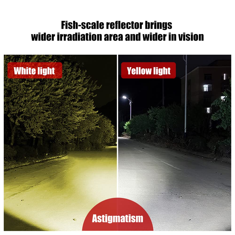 4Inch Round Led Headlights Car Ultra Bright 30W Headlight Reversing Lamp Driving Auxiliary Headlights for Car Truck,White Light