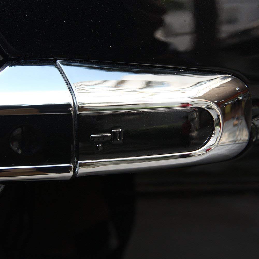 Türgriff-Verkleidung Jaguar Land Rover - 8-teiliges Set Kohlefaser Optik