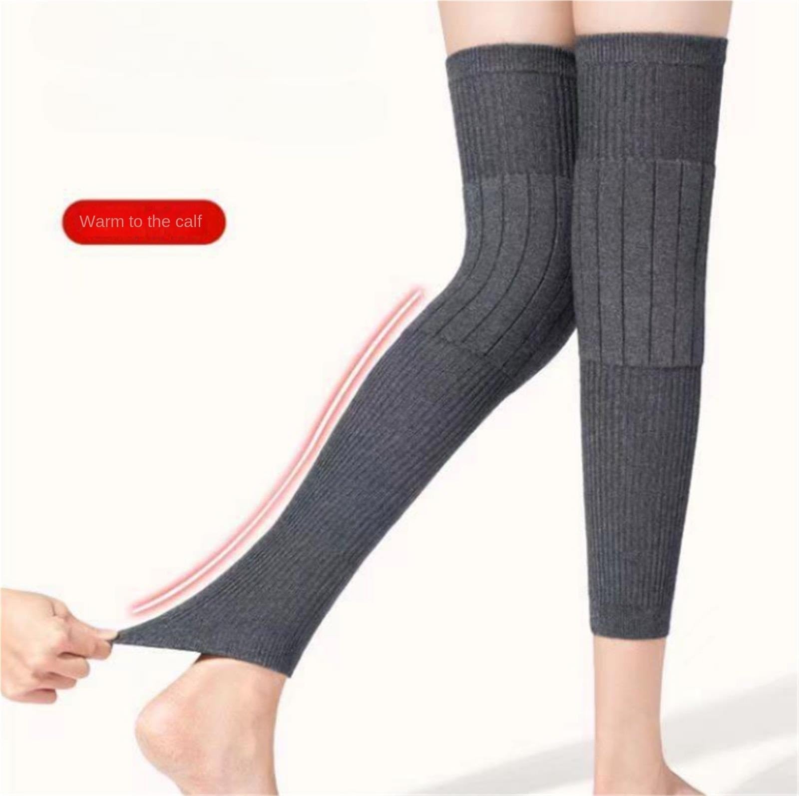 RUVOO Ginocchiere Palestra Ginocchiere Elasticizzate Calde E Traspiranti Unisex for La Protezione del Ginocchio dalla Stagione Fredda Ginocchiera Sportiva
