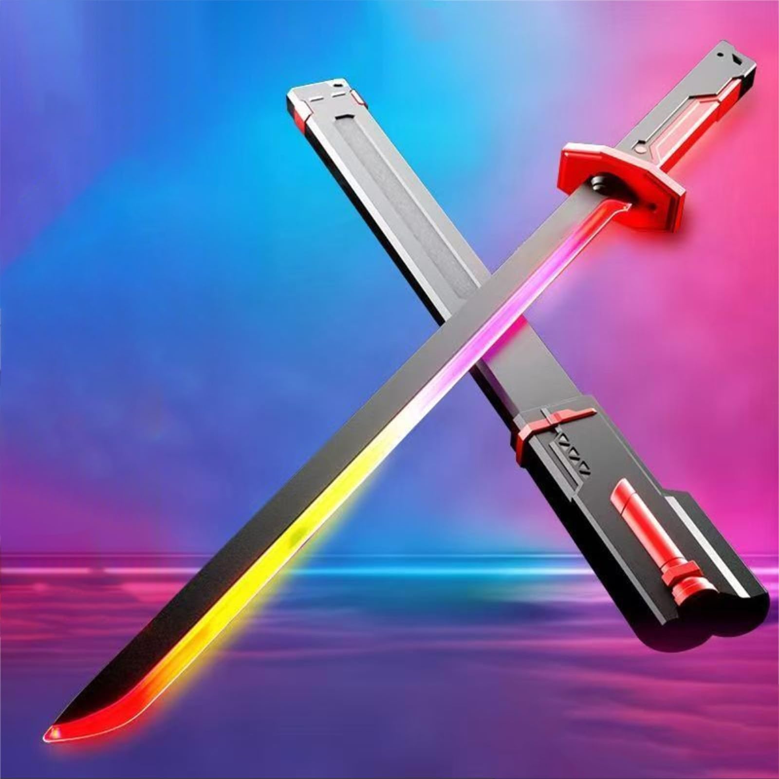 Amazon.co.jp: 火花が出る刀 火が出る刀 光るおもちゃ剣 USB充電式