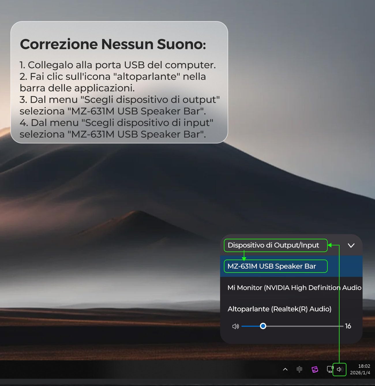USB Altoparlanti per Computer con Microfono Staccabile, Altoparlante da Scrivania Plug and Play con Clip per Monitor, Suono Stereo & Bassi, Ideali per PC, PS5, Switch 2 e Laptop