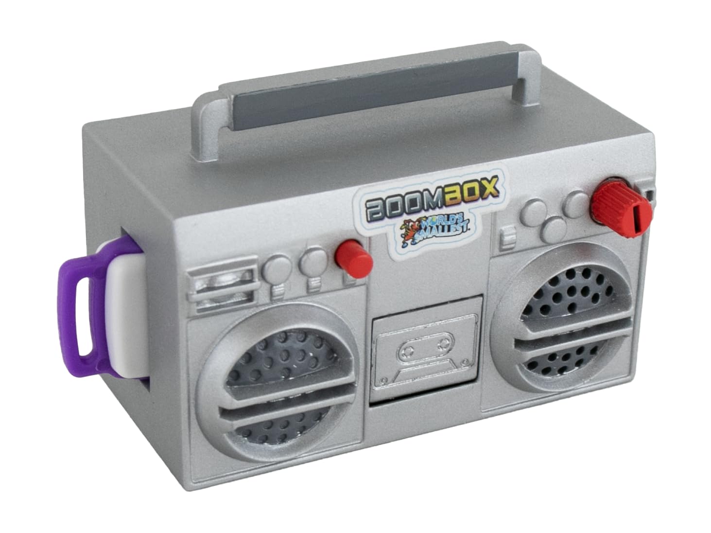 World's Smallest Boombox, Retro 80s Fully Functional Miniature