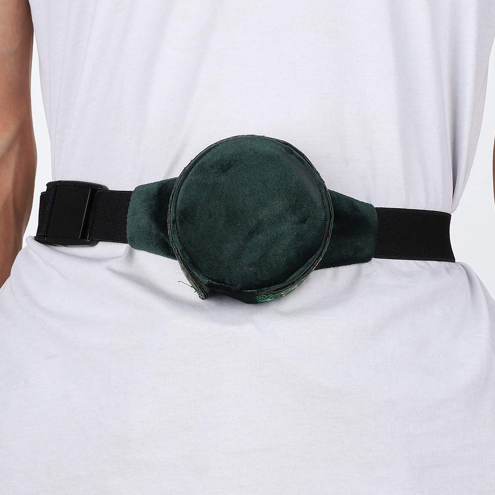 Canyite Copper Moxa Box, herramienta de acupresión de moxibustión, con bolsillo ajustable Caja de terapia de tratamiento de moxibustión para alivio del dolor de la artritis de la rodilla, el cuello